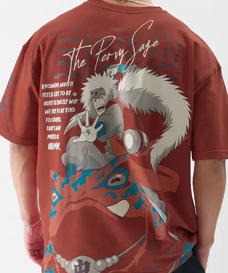 Naruto Jiraiya Oversized T-Shirts