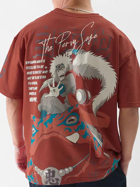 Naruto Jiraiya Oversized T-Shirts