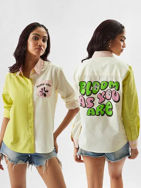 Party Wear Bloom Women Shirts