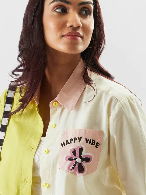 Party Wear Bloom Women Shirts