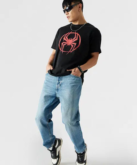Spider-Man Miles Logo T-Shirts