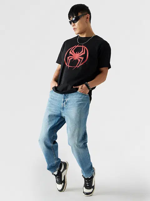 Spider-Man Miles Logo T-Shirts