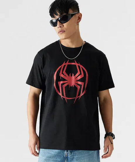 Spider-Man Miles Logo T-Shirts