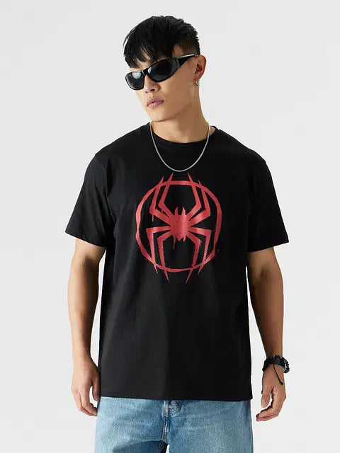 Spider-Man Miles Logo T-Shirts