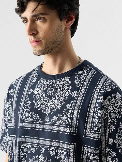 Fusion Bandana Oversized T-Shirts