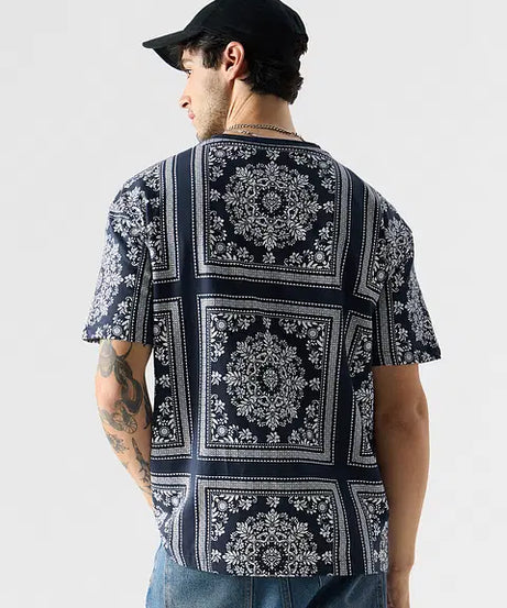 Fusion Bandana Oversized T-Shirts