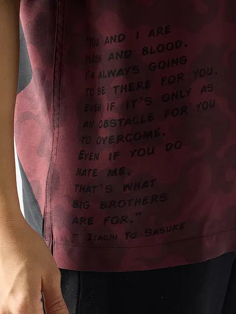 Naruto The Last Uchiha Oversized Shirts