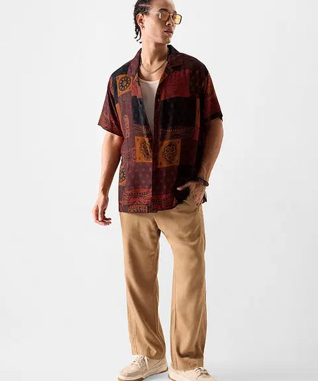 Iron Man Pattern Holiday Shirts