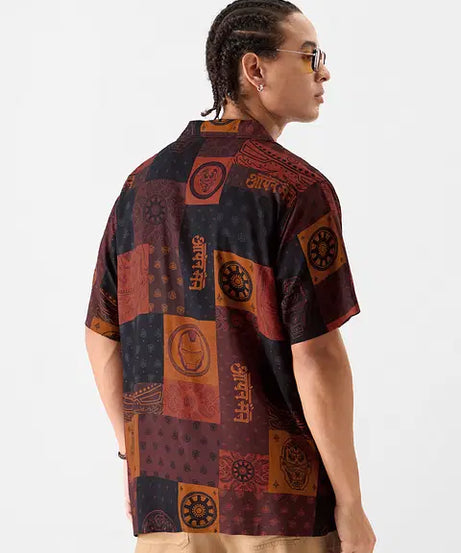 Iron Man Pattern Holiday Shirts