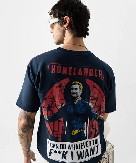 The Boys The Real Hero Oversized T-Shirts