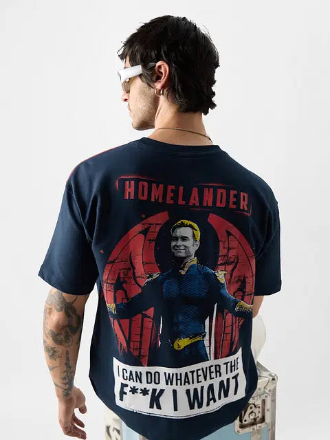 The Boys The Real Hero Oversized T-Shirts