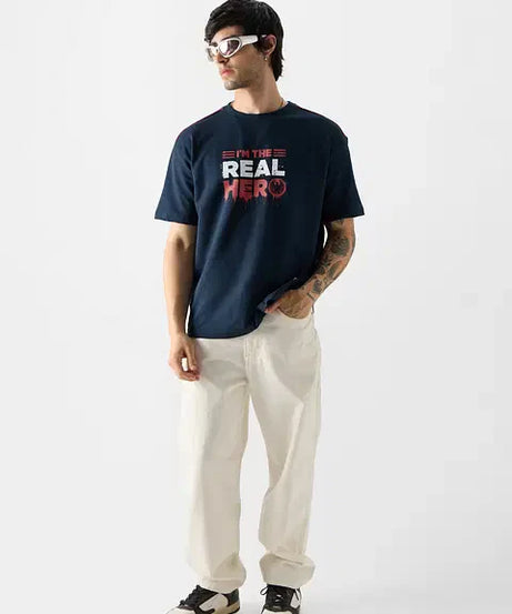 The Boys The Real Hero Oversized T-Shirts