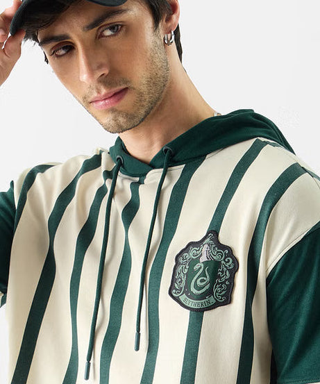 Harry Potter Slytherin Hooded T-Shirts