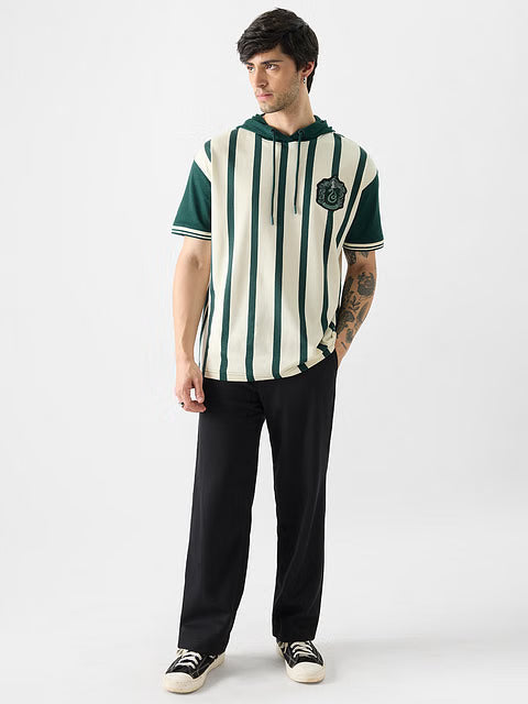 Harry Potter Slytherin Hooded T-Shirts