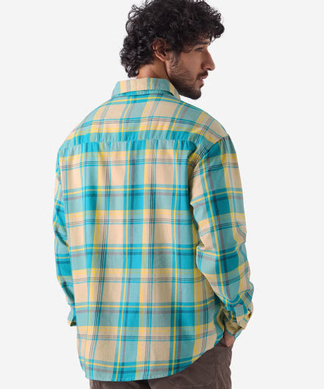 Checks Scuba Dive Men Relaxed Shirts