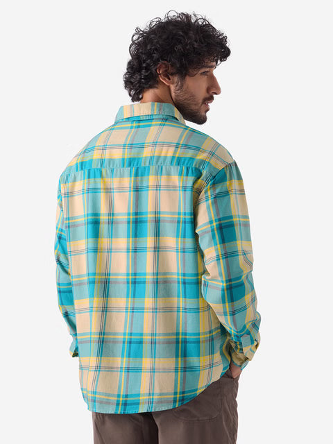 Checks Scuba Dive Men Relaxed Shirts