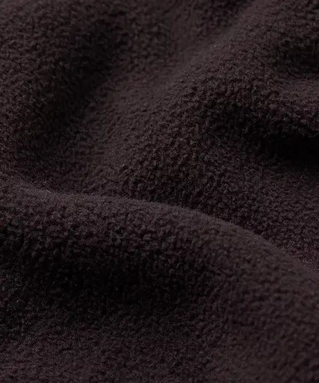 Zip-Up Deep Wine Men Oversized Sweatshirts