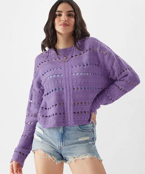Periwinkle Women Oversized Sweaters