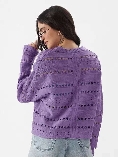 Periwinkle Women Oversized Sweaters