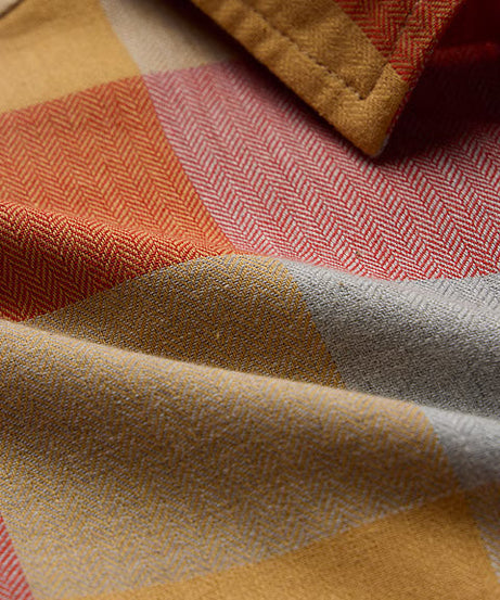 Plaid Autum Gaze Men Utility Shirts