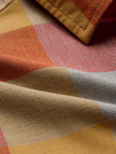 Plaid Autum Gaze Men Utility Shirts