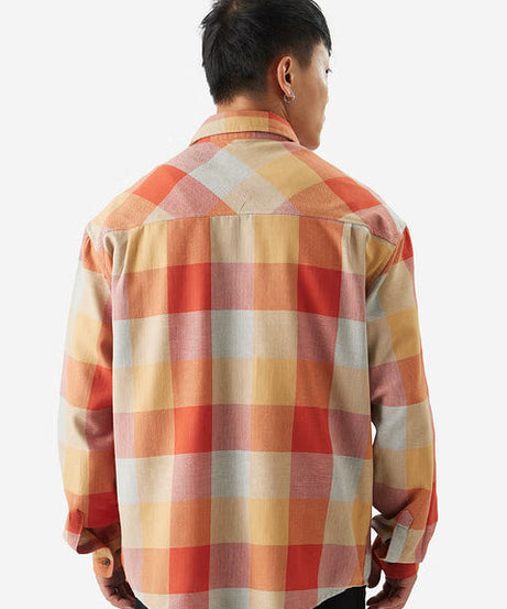 Plaid Autum Gaze Men Utility Shirts