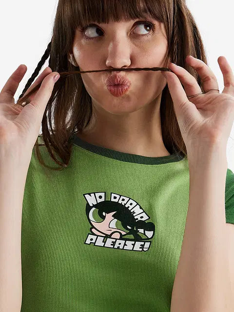 No Drama Women Cropped Tops