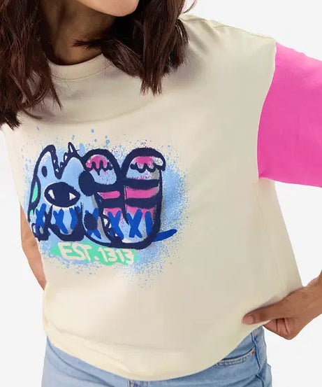 Disney Pixar Monsters Women Oversized T-Shirts