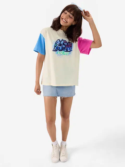 Disney Pixar Monsters Women Oversized T-Shirts