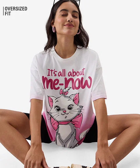 The Aristocats It's All About Me-Now Women Oversized T-Shirts