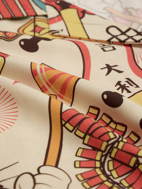 Tom And Jerry New Year Women Holiday Shirts