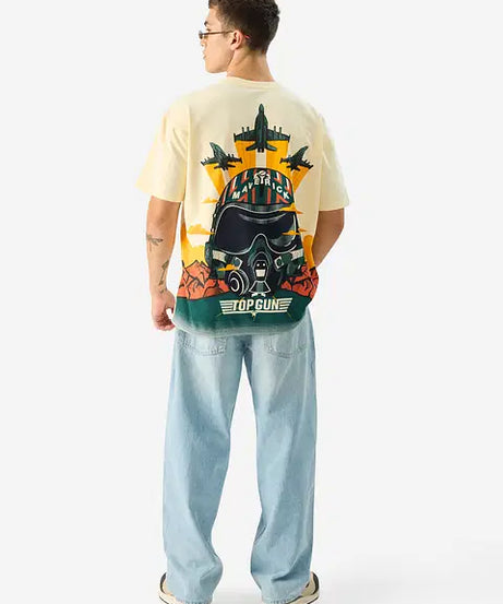 Top Gun Jets Oversized T-Shirts