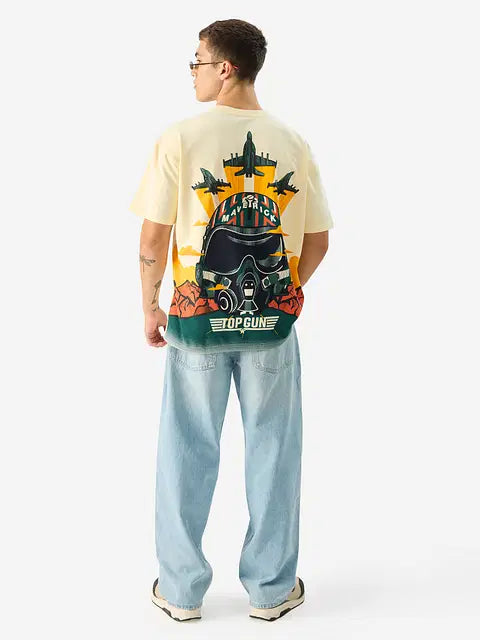 Top Gun Jets Oversized T-Shirts