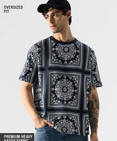 Fusion Bandana Oversized T-Shirts