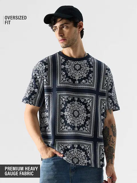 Fusion Bandana Oversized T-Shirts