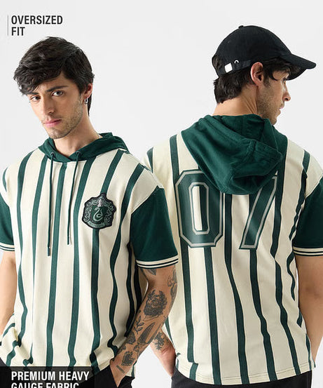 Harry Potter Slytherin Hooded T-Shirts