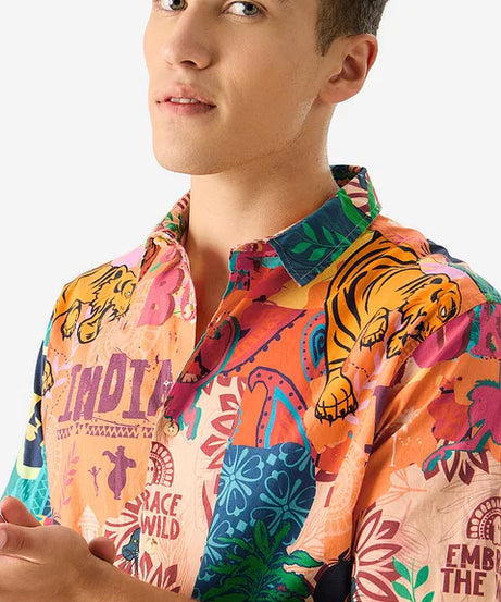 Jungle Book Indie Print Holiday Shirts