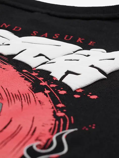 Naruto Uchiha Brothers Oversized T-Shirts