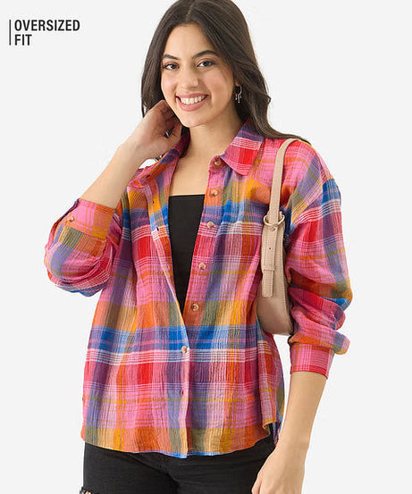 Stained Glass Women Boyfriend Shirts