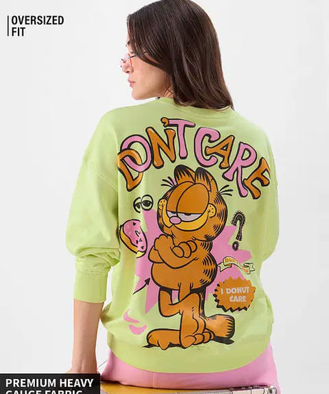 Don't Care Club Women Oversized Sweatshirts