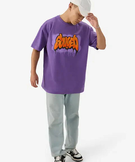 Purple Oversized T-Shirts