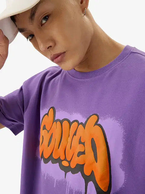 Purple Oversized T-Shirts