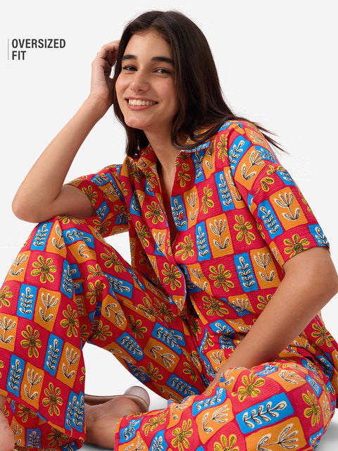 Floral Fusion Women Shirts