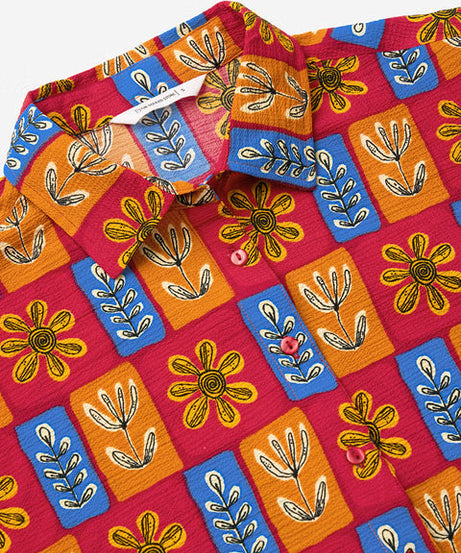 Floral Fusion Women Shirts