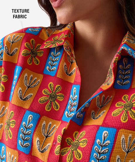 Floral Fusion Women Shirts