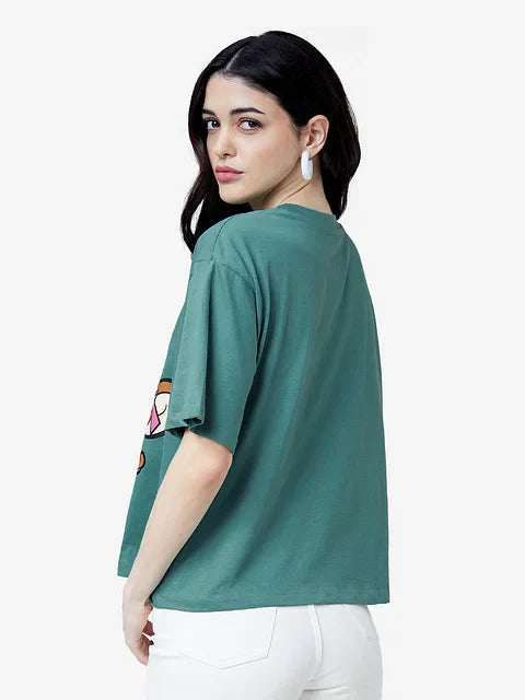 Tom And Jerry Weekend Women Oversized T-Shirts