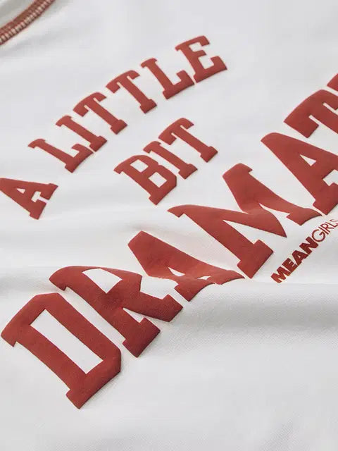 A Little Dramatic Women Cropped Tops