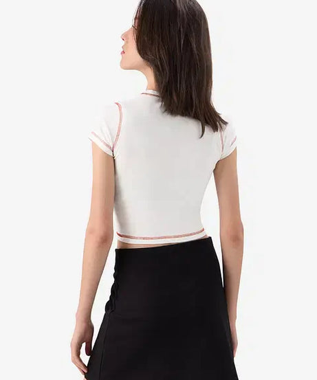 A Little Dramatic Women Cropped Tops