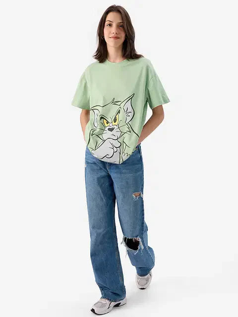 Time To Think Women Oversized T-Shirts