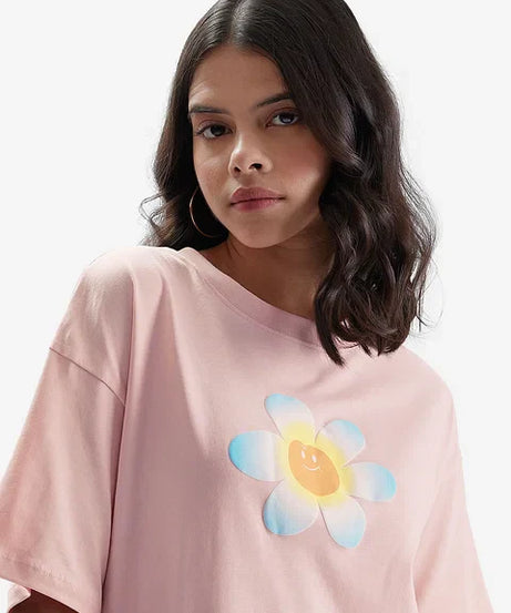 Beach Vibes Women Oversized T-Shirts